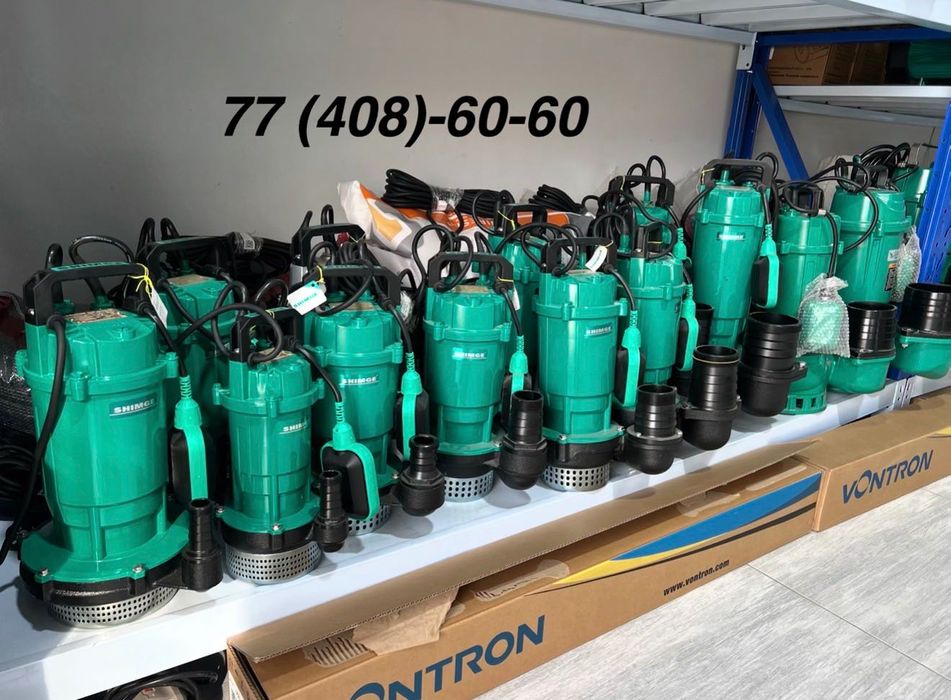 Погружной дренажный глубинный насос SHIMGE QDX1,5-32 pogrujnoy 0,75 kw