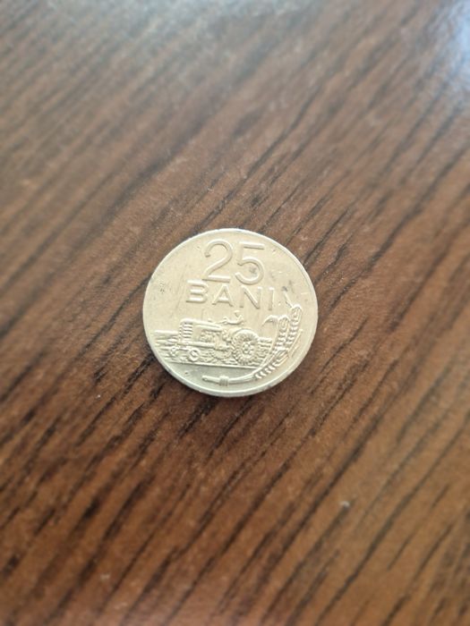 Moneda 25 bani 1966