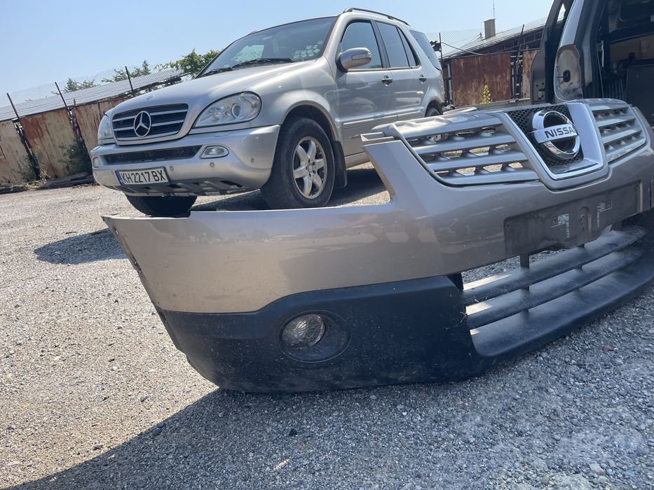 Предна броня преден капак за nissan qashqai нисан кашкай