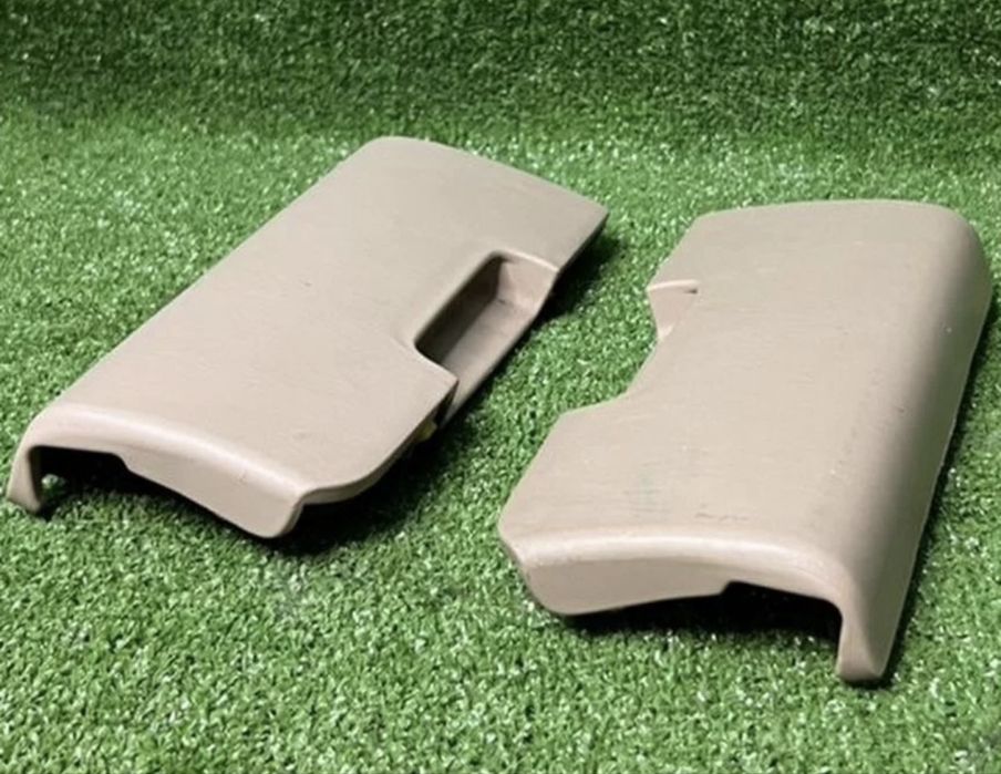 Заглушки на третий ряд сидений на Prado 120