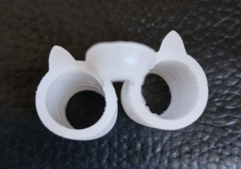 Силиконова щипка с отвори против хъркане