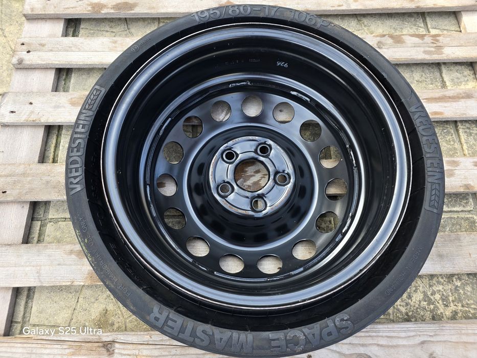 Резервна гума/патерица 17ка 5х120 VW Touareg