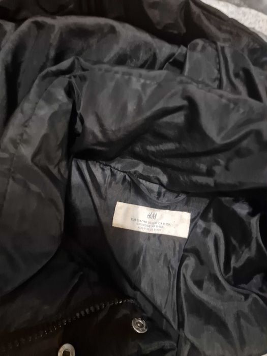 Детско спортно дълго зимно яке/шуба 134/140 см.