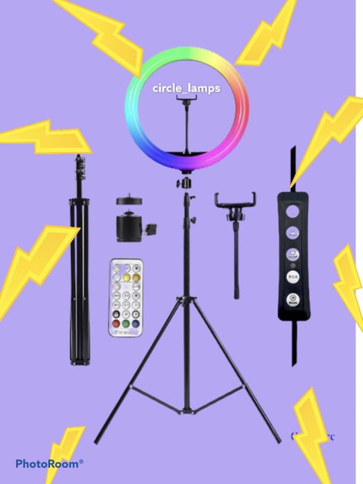 38/30 см RGB колцевые лампы дешево распродажа