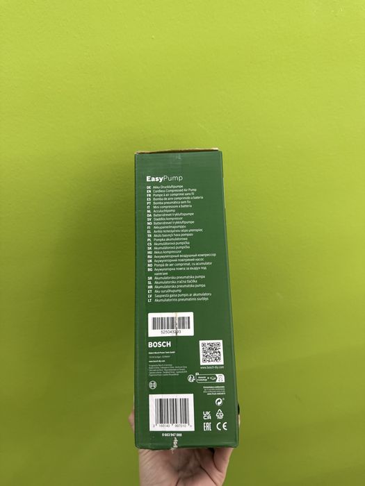 Bosch Easy Pump 3.6 V 10.3 bar 150PSI  1030kPA