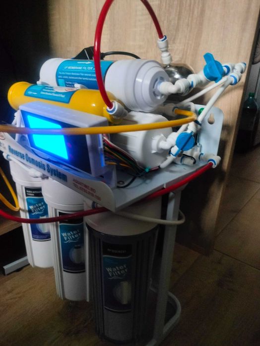 Sistem filtrare apa Osmoza cu Computer in 7 trepte cu Remineralizare si Lampa UV CMPRO 7  UV