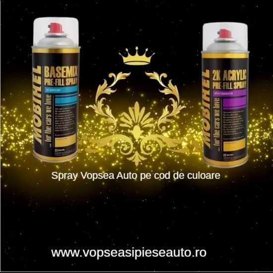 Spray Auto Personalizat pe Cod de Culoare – 400 ml | Retuș și Vopsire Profesională