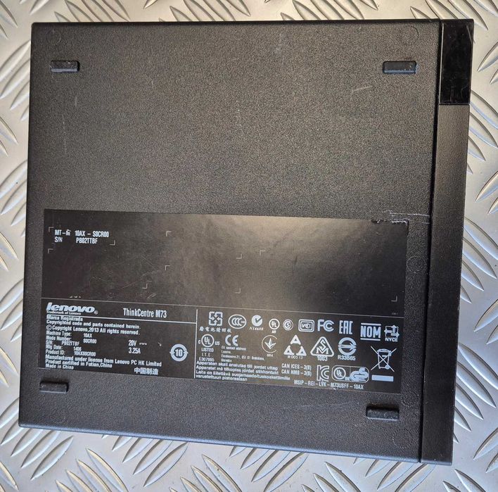 Lenovo ThinkCentre M73 Tiny, усб флопи