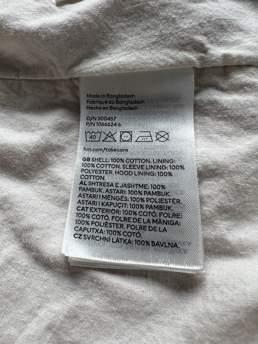 Geaca H&M primavara-toamna, marimea 104, bumbac