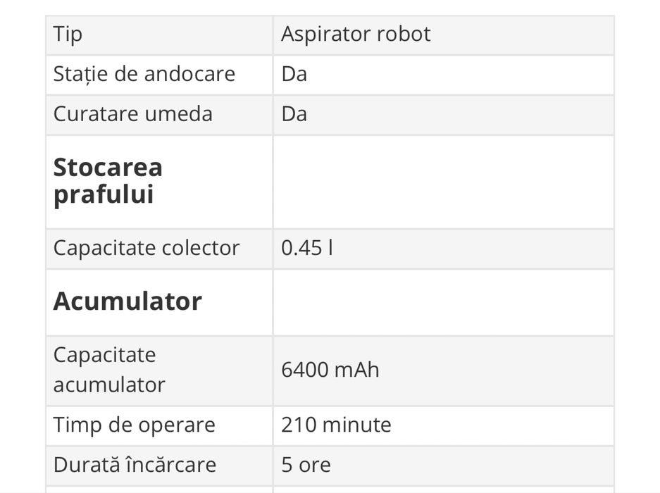 Robot de aspirare Dreame W10 pro