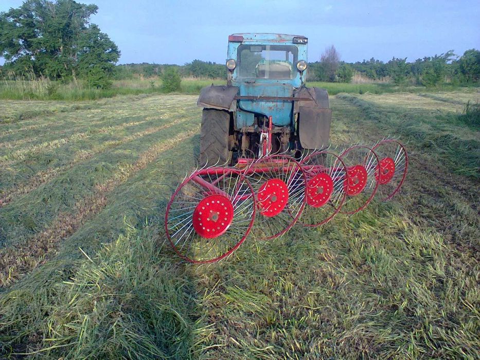 Грабли ворошилки 5 колесные Польша