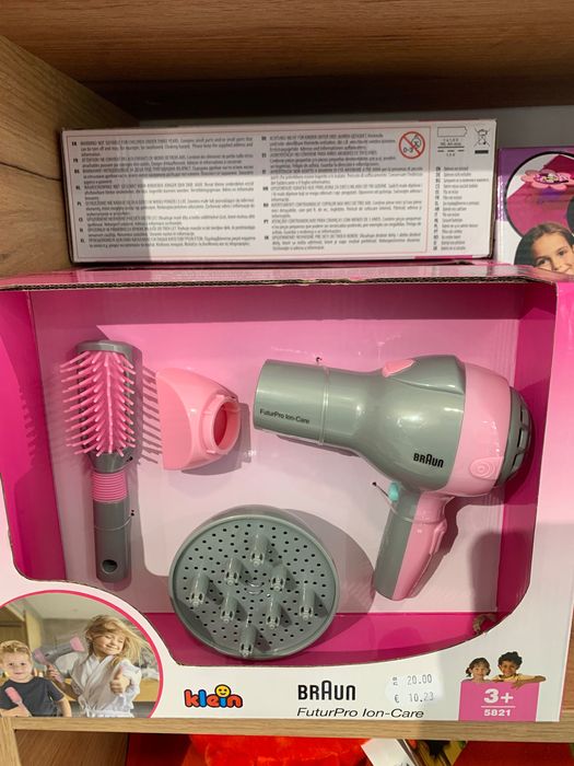 Детски сешоар Braun с четка и дифузер, 3+ години