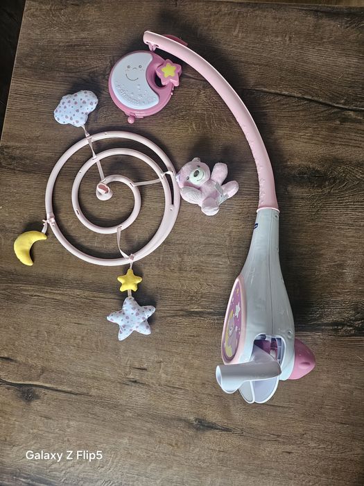 музикална въртележка за бебешка кошарка Chicco Next2Dreams