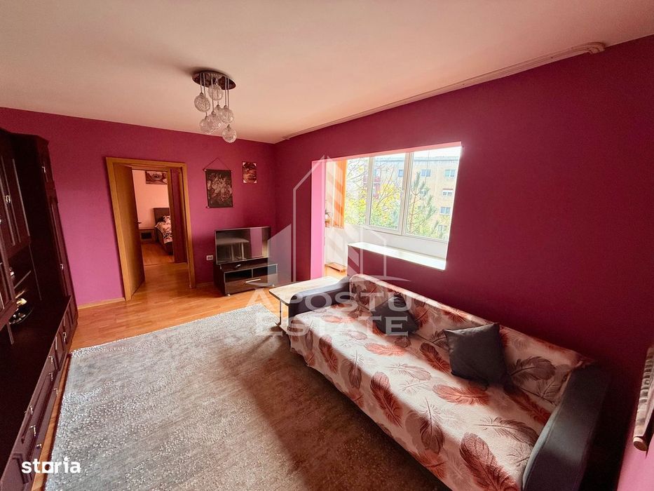 Apartament cu 2 camere de inchiriat centrala proprie, zona Girocului