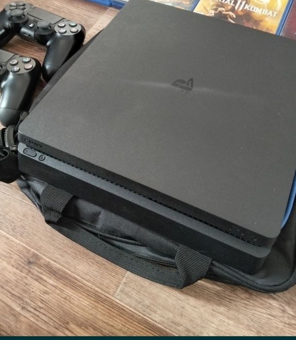 Ps 4 slim 1 tb в хорошем состоянии