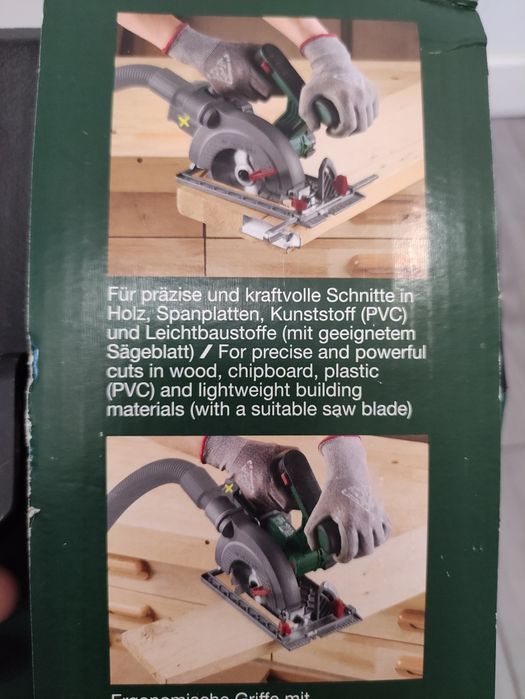 Ferastrau circular 20 V Parkside pe acumulator