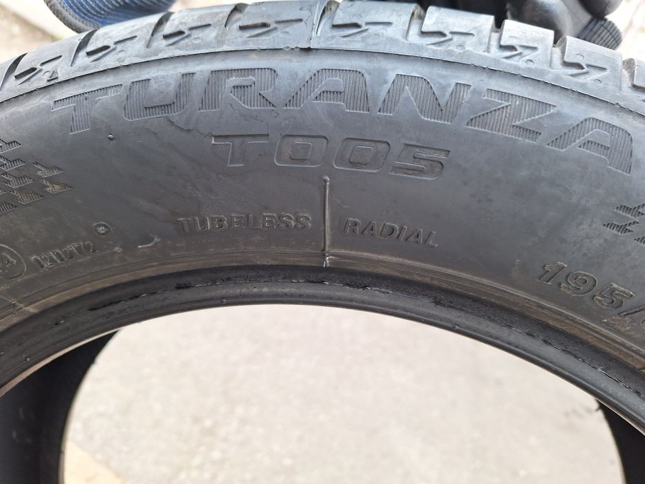 7.44 мм! 195 55 16 Bridgestone turanza t005 dot 2022