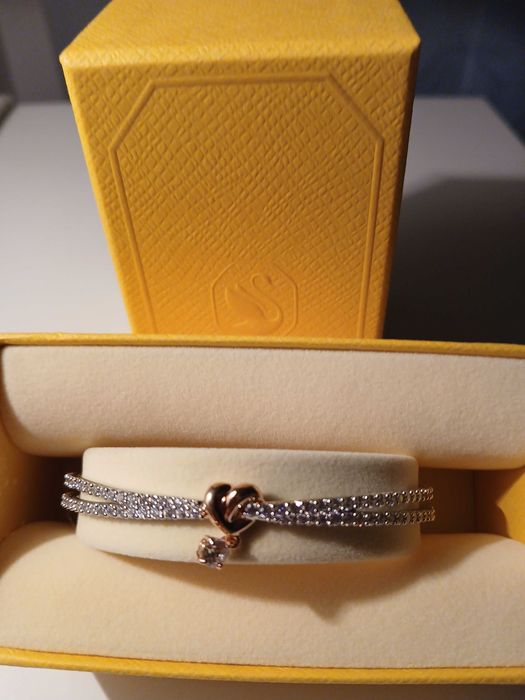 Brățară fixa Swarovski Heart