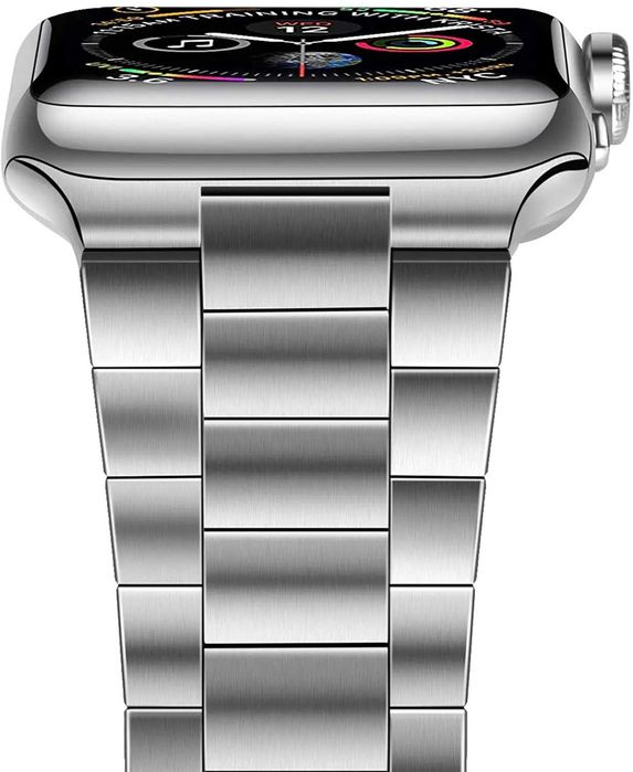 Curea metalica smartwatch Apple Watch seria 11 10 9 8 7 6 5 42/44/45mm