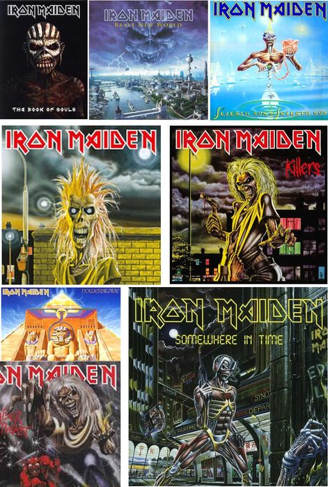 Iron Maiden - Colectie CD DVD