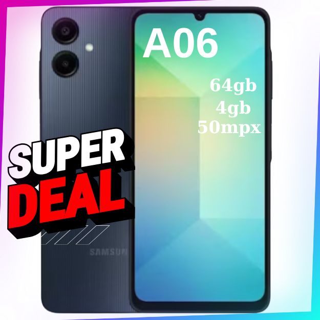 Telefon Samsung Galaxy A06 A065F 6.7 4Gb Ram, 64GB Dual Sim Blue