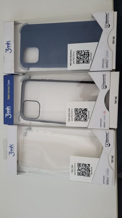 Кейсове 3 броя за iPhone 12/12 PRO