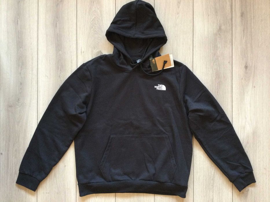 НОВ оригинален черен памучен суичър блуза THE NORTH FACE размер L от САЩ