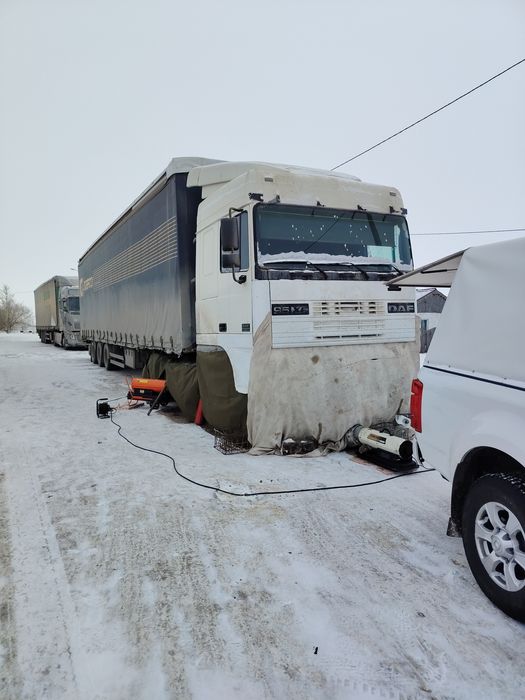 Отогрев авто. Прикурить