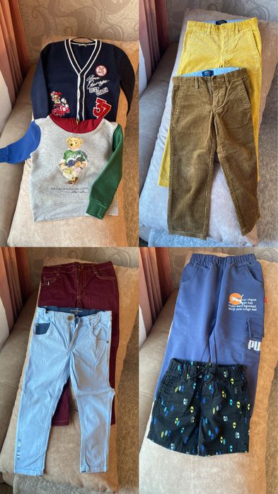 Продам вещи на мальчика 3-4 года