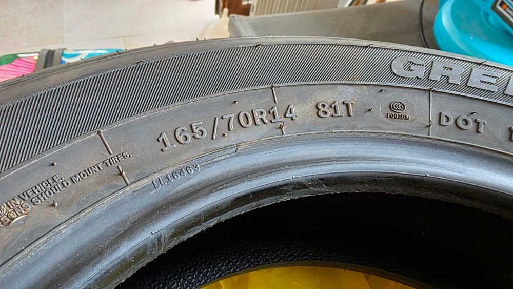 4 Anvelope vară 165/70 R14 Linglong Green-Max HP010 aproape noi