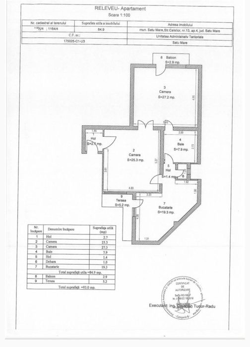 Ofer spre Vanzare Apartament stil Evreiesc  Zona Titulescu