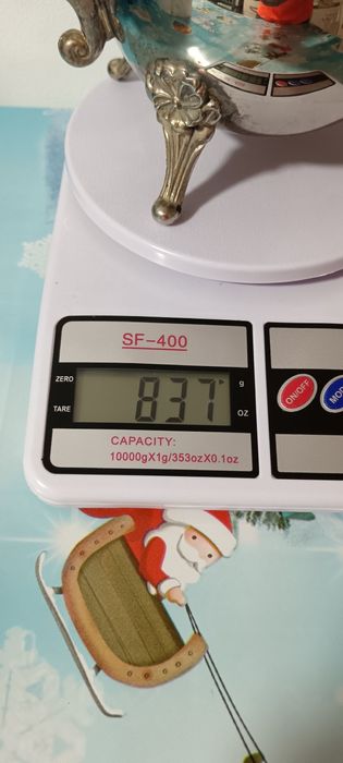 Ceainic argint masiv