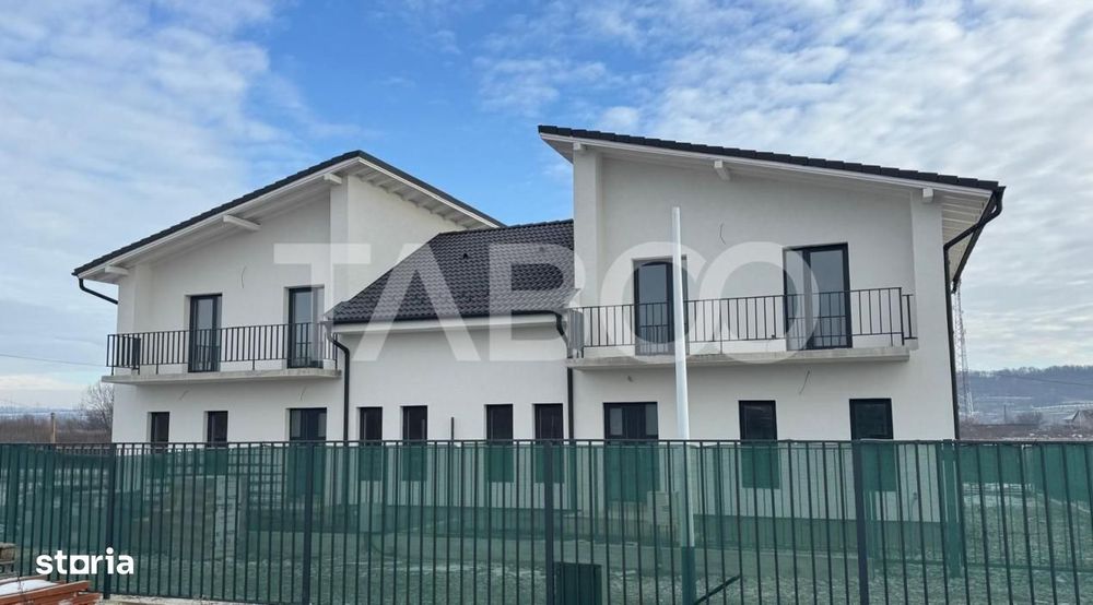 Casa de tip duplex cu curte libera 195 mp acces 2 strazi Mohu Sibiu