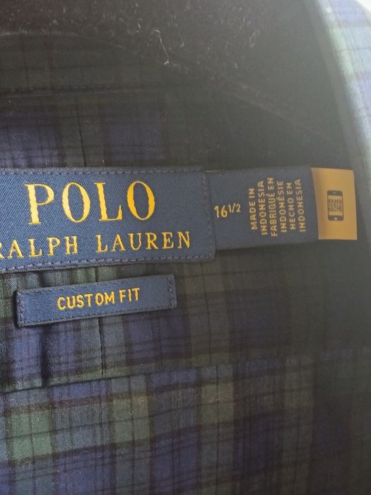 Оригинална карирана риза Ralph Lauren