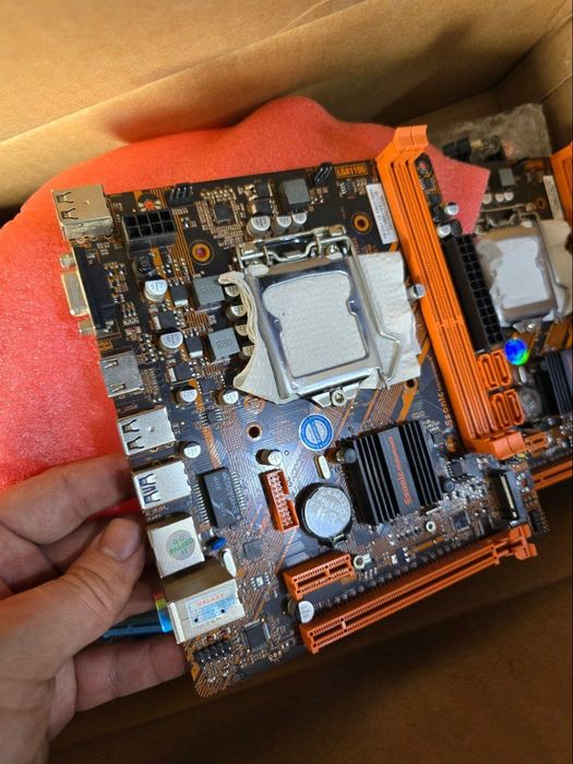 Плата h61 1155 soket количество есть гарантия есть