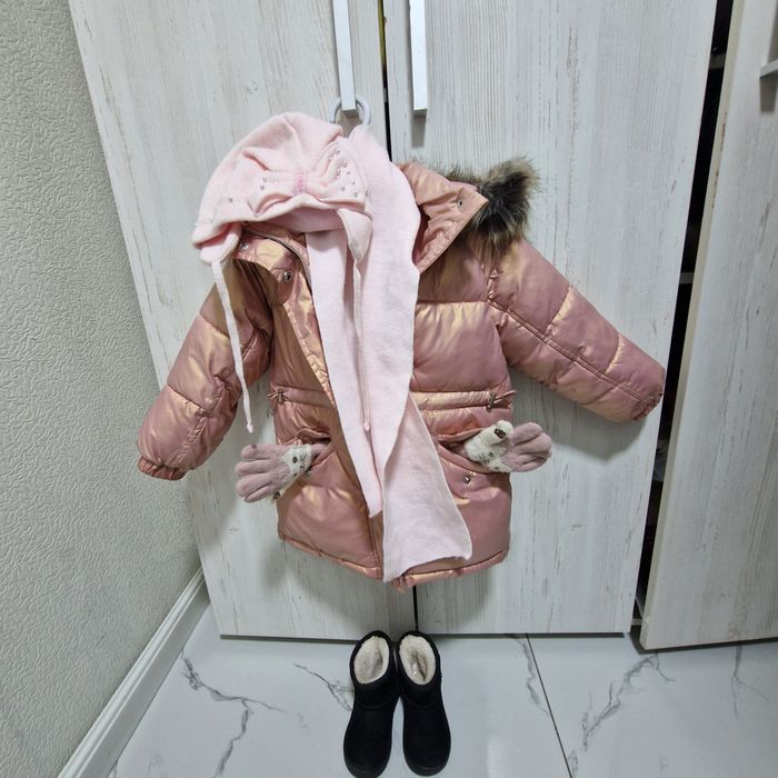 Куртка зима для девочки 104