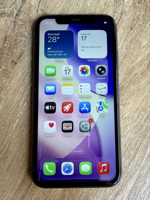 iPhone 11 64 gb, baterie noua