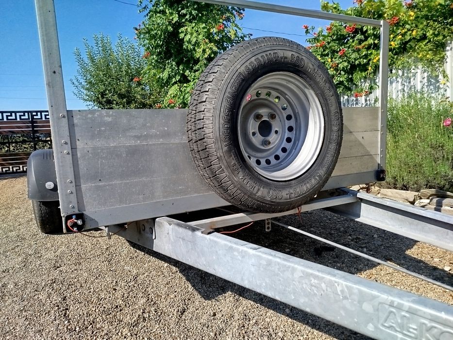 Remorcă auto 3.40 m  x 1. 40 m de 1250 kg masa maximă