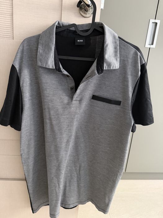 Boss тениска с яка L