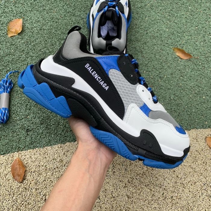 Balenciaga Triple S - Black/Grey/Blue