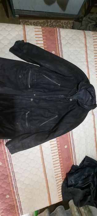 Мъжко кожено яке. Размер  3XL.