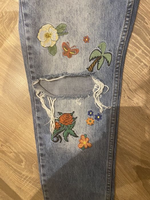 Дънки Liu Jo с апликации