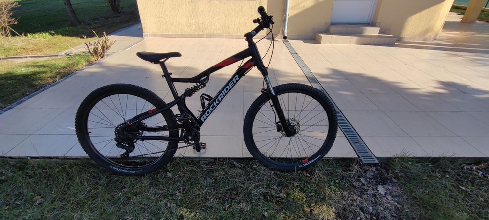 Bicicleta fullsuspension rockrider 530 ST