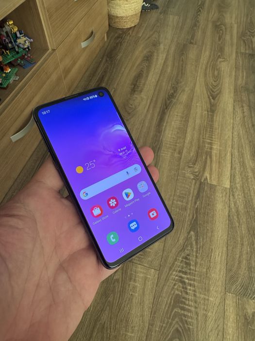 Samsung S10e, 128GB memorie, 6GB RAM, albastru, impecabil, ca nou
