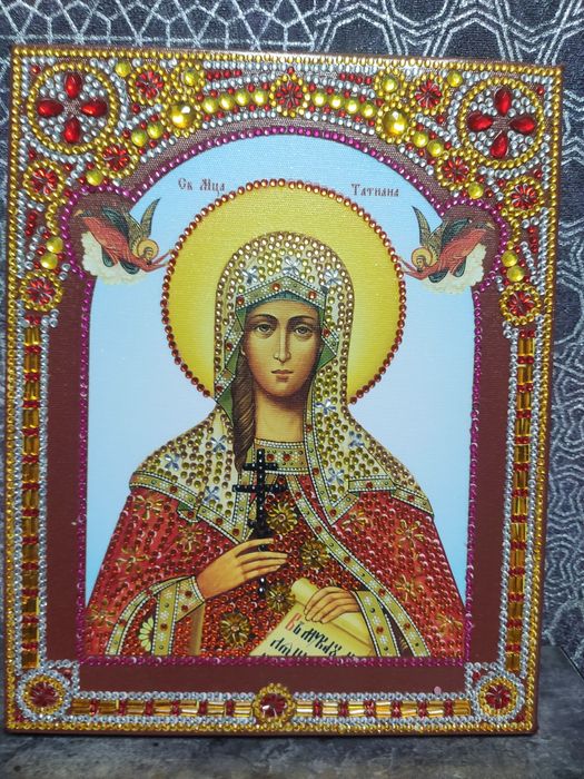 Икона  алмазная живопись