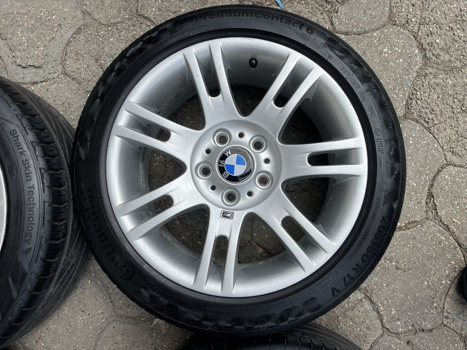 Jante aliaj 5x120mm, anvelope vara 205/50 R17, 225/45 R17 BMW E81, E87, F20, E46 E36