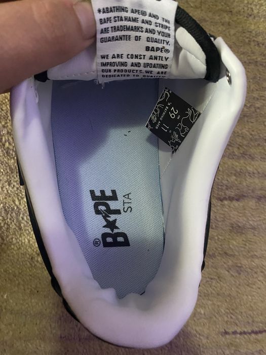 adidasi A Bathing Ape Bapesta