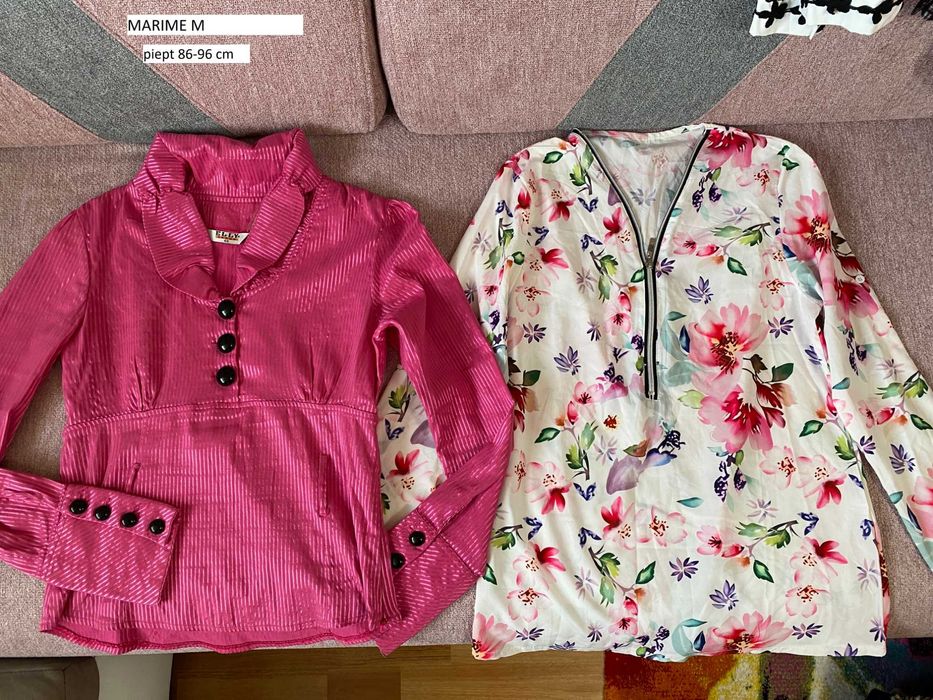 Lot camasa bluza femei marime M caliope bumbac maneca lunga