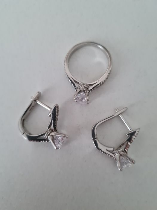 Набор серебряный