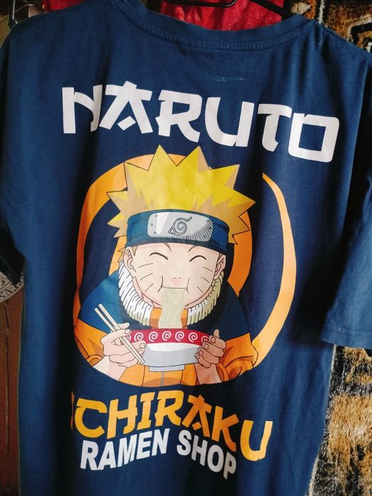 Tricou Naruto - Ichiraku Ramen Shop - Mărime 158/164 cm pentru copii 14 ani S/XS